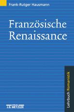 Franzosische Renaissance Lehrbuch Romanistik