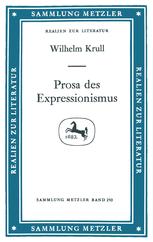 Prosa des Expressionismus