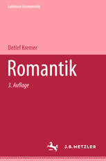 Romantik : Lehrbuch Germanistik