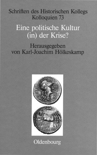 Eine Politische Kultur (In) Der Krise?
