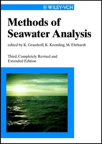 Methods Of Seawater Analysis