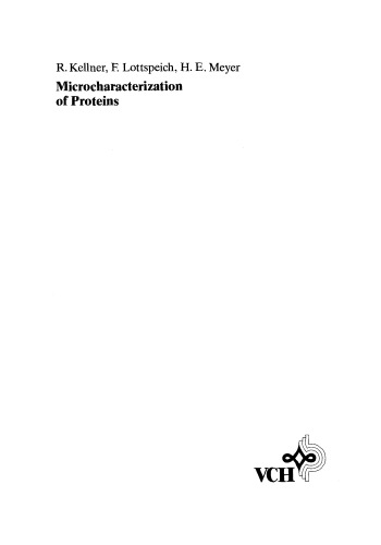 Microcharacterization of Proteins