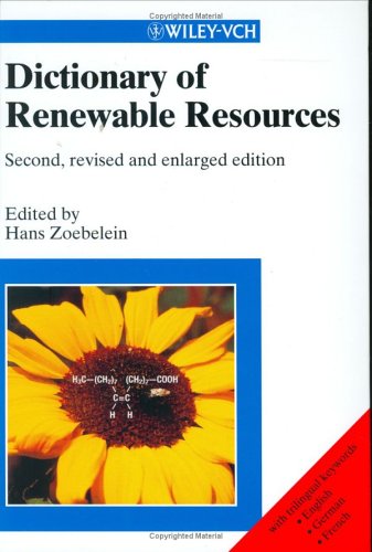 Dictionary of Renewable Resources