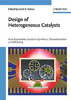 Design of Heterogeneous Catalysts