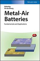 High Energy Density Metal-Air Batteries