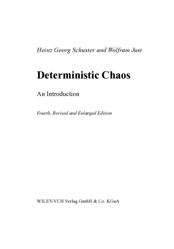 Deterministic Chaos