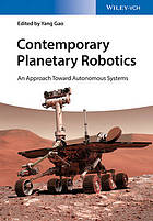 Contemporary Planetary Robotics