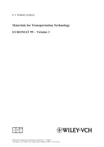 Materials for transportation technology