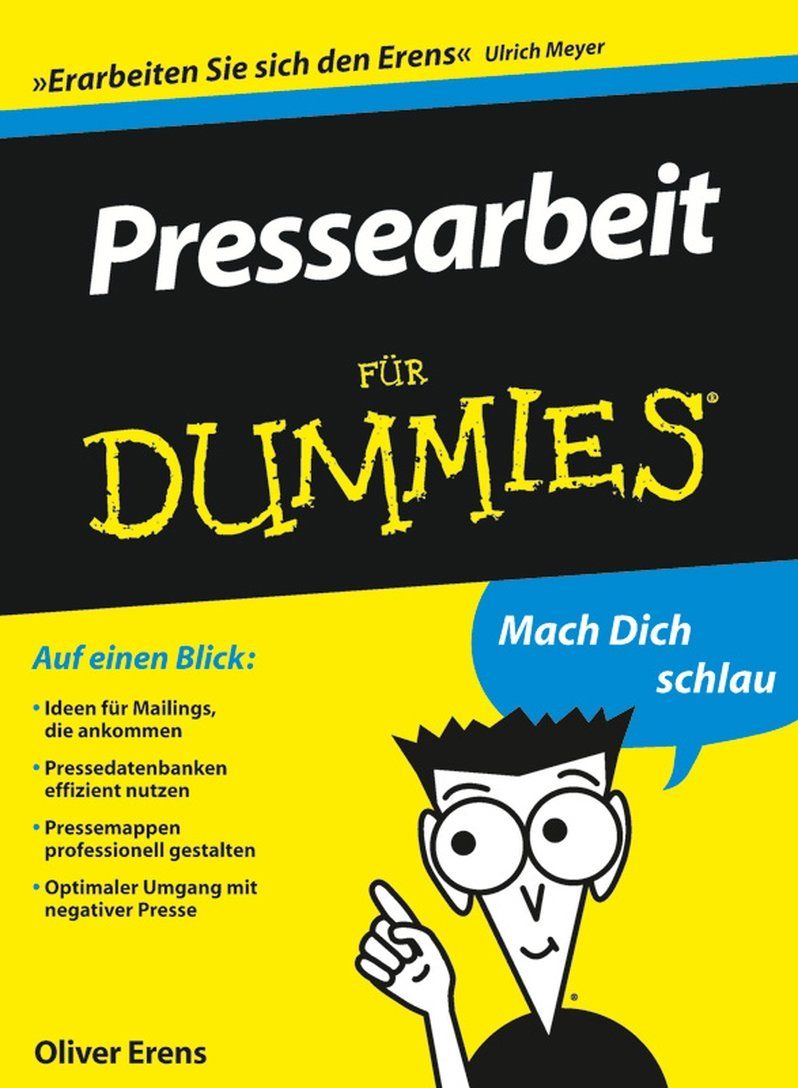 Pressearbeit F?r Dummies