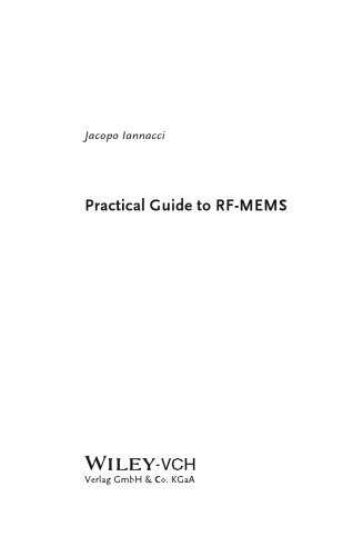 Practical Guide to Rf-Mems