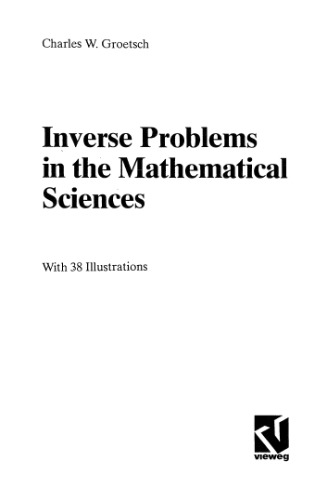 Inverse Problems in the Mathematical Sciences
