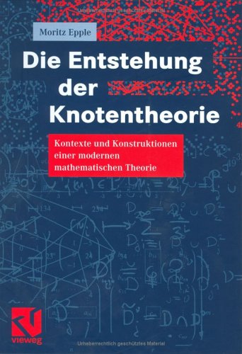 Die Entstehung Der Knotentheorie