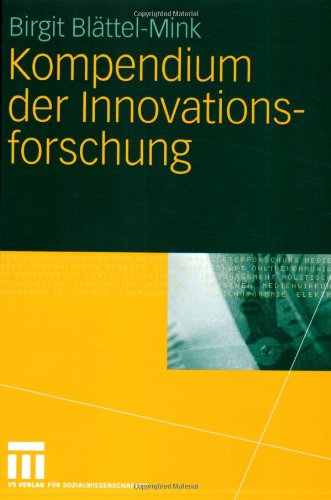 Handbuch Innovationsforschung