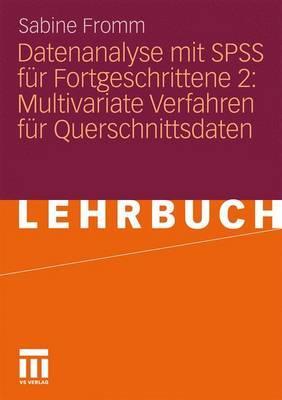 Datenanalyse Mit SPSS Fur Fortgeschrittene 2