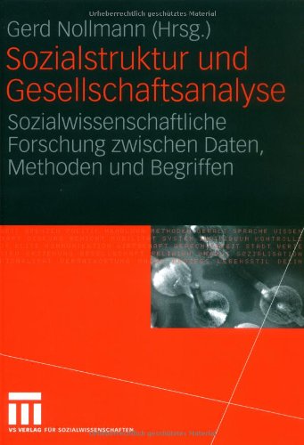 Sozialstruktur Und Gesellschaftsanalyse