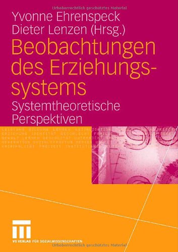 Beobachtungen Des Erziehungssystems