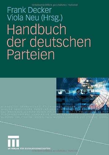 Handbuch Der Deutschen Parteien