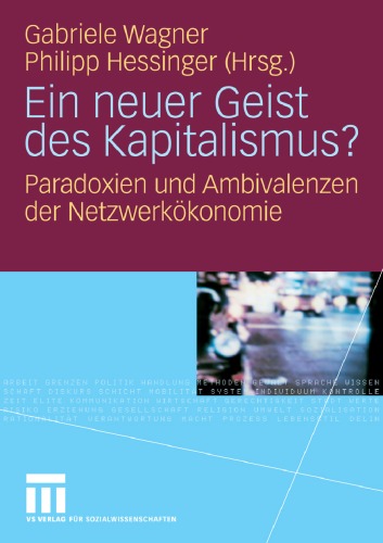 Ein Neuer Geist Des Kapitalismus?