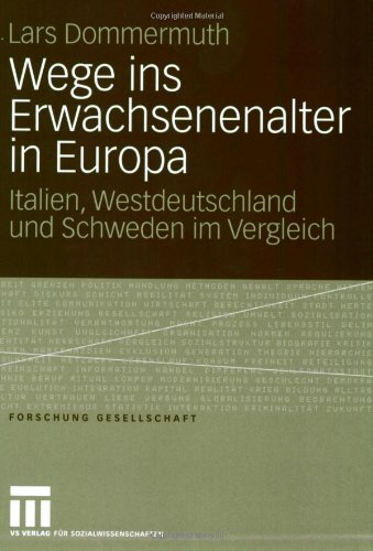 Wege Ins Erwachsenenalter in Europa