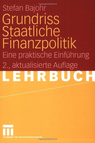 Grundriss Staatliche Finanzpolitik