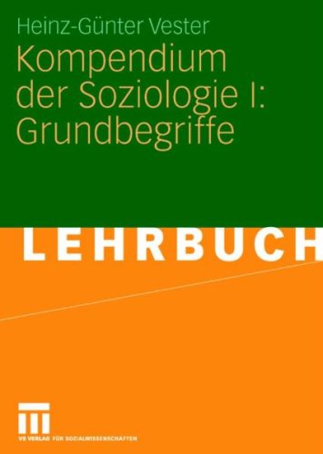 Kompendium Der Soziologie I