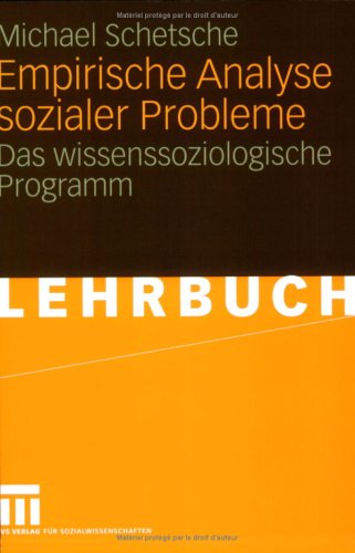 Empirische Analyse Sozialer Probleme