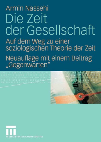 Die Zeit Der Gesellschaft