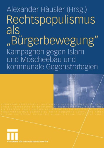 Rechtspopulismus ALS &quot;Burgerbewegung&quot;