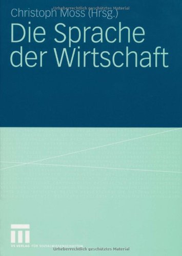 Die Sprache Der Wirtschaft