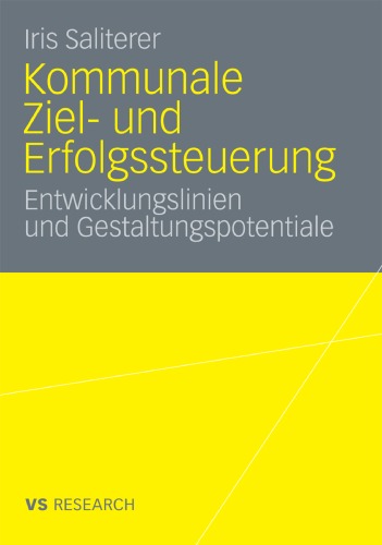 Kommunale Ziel- Und Erfolgssteuerung