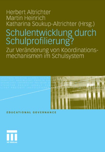 Schulentwicklung Durch Schulprofilierung?