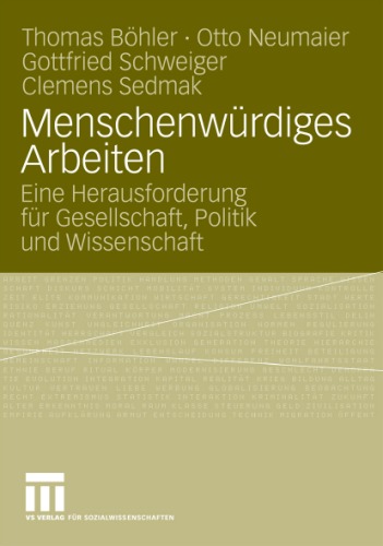 Menschenwurdiges Arbeiten