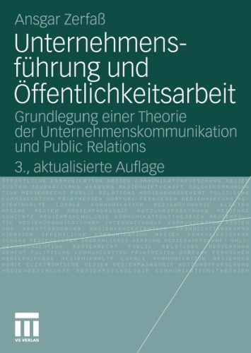 Unternehmensfuhrung Und Offentlichkeitsarbeit