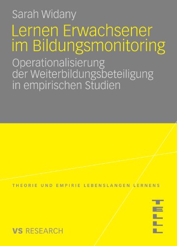 Lernen Erwachsener Im Bildungsmonitoring