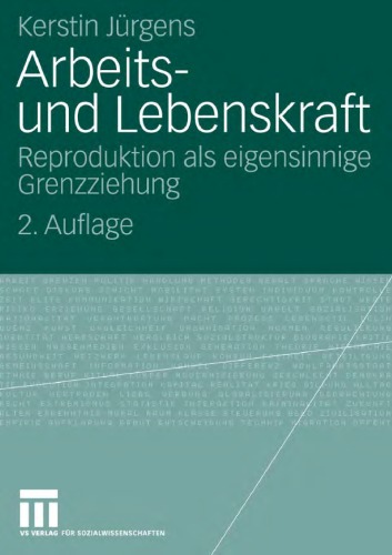 Arbeits- Und Lebenskraft