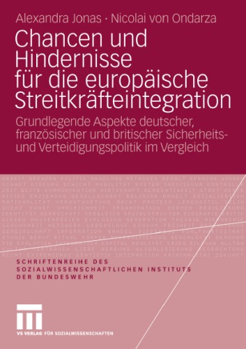 Chancen Und Hindernisse Fur Die Europaische Streitkrafteintegration