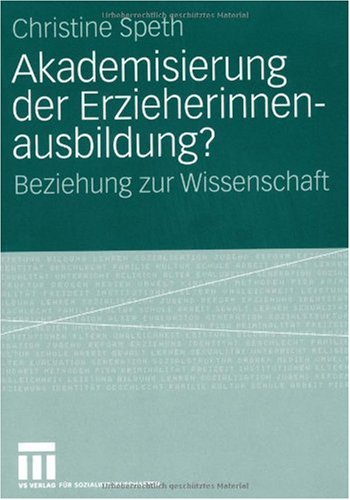 Akademisierung Der Erzieherinnenausbildung?