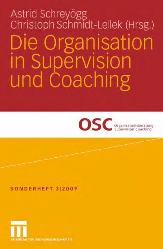 Die Organisation in Supervision Und Coaching