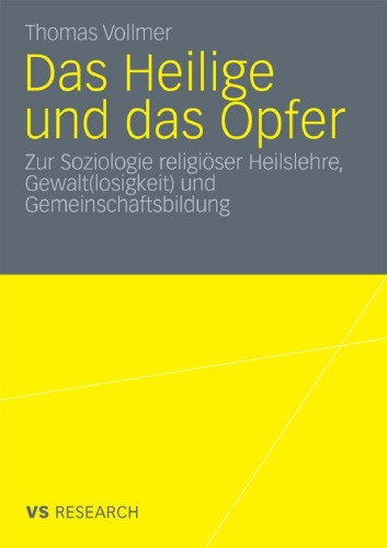 Das Heilige Und Das Opfer