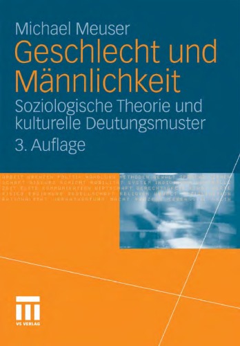 Geschlecht Und Mannlichkeit