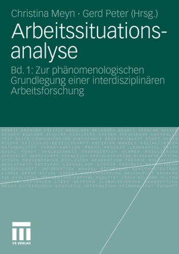 Arbeitssituationsanalyse