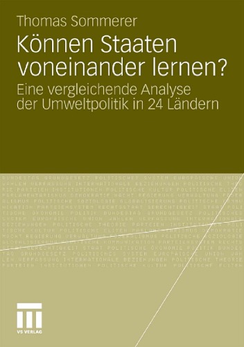 Konnen Staaten Voneinander Lernen?