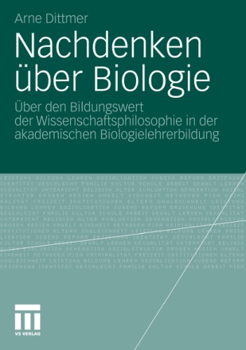 Nachdenken Uber Biologie