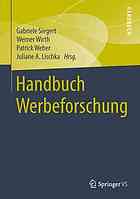 Handbuch Werbeforschung