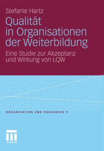 Qualitat in Organisationen Der Weiterbildung