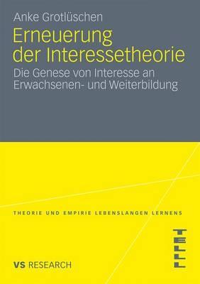 Erneuerung Der Interessetheorie