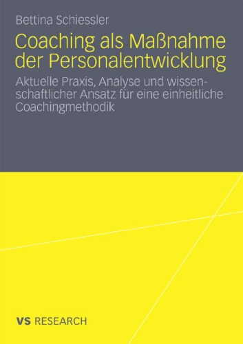 Coaching ALS Massnahme Der Personalentwicklung