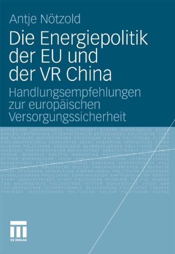 Die Energiepolitik Der Eu Und Der VR China