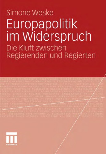 Europapolitik Im Widerspruch