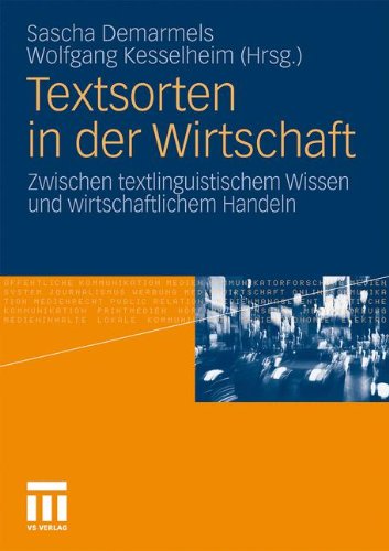 Textsorten in Der Wirtschaft